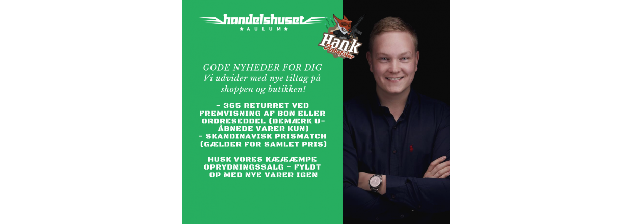 Nye kundetiltag hos Handelshuset Aulum
