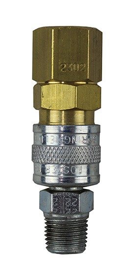 Redline Airsoft, Complete Mini Quick Disconnect Coupler Set - Til 6 mm slange Billede af Redline Airsoft, Complete Mini Quick Disconnect Coupler Set - Til 6 mm slange