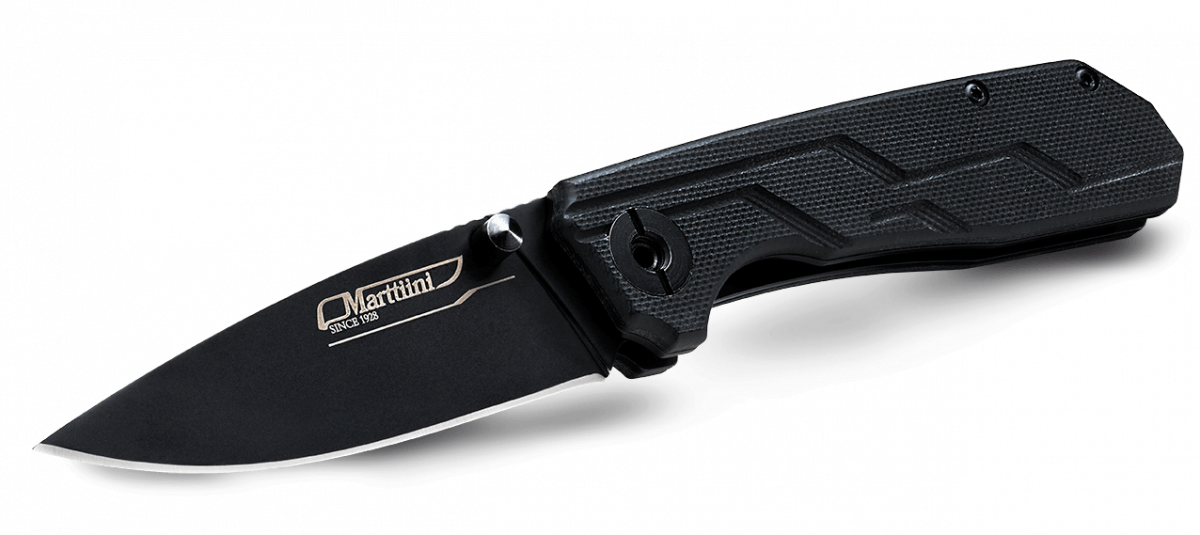 Marttiini B440 foldekniv, Sort Dolke & Knive Handelshuset Aulum