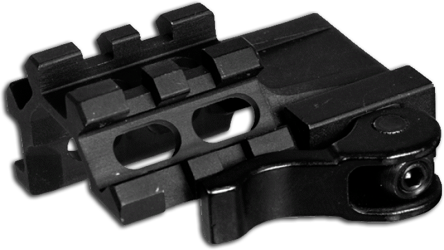 UTG LE Rated Quad-Rail/2 Slot Angle Mount Billede af UTG LE Rated Quad-Rail/2 Slot Angle Mount